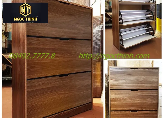 TỦ GIÀY GỖ CHỊU NƯỚC NGỌC THỊNH